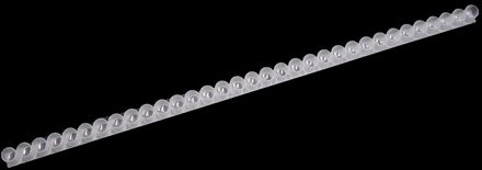 10Pcs Bijenteelt Enkele Rij 33 Gaten Nemen Verzamelen Bee Melk Royal Jelly Strips Bar Plastic Bijen Hoge Opbrengst Apparatuur levert wit