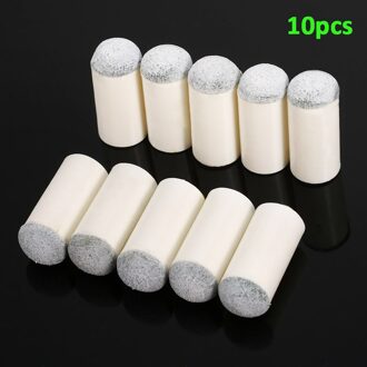 10Pcs Biljartkeu Head Cover 13Mm Slip-On Sliding Mouwen Biljart Stok Protector Vervanging Hoofd Biljart Accessoires