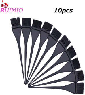 10PCS Black Hair Salon Professional Hair Tint Brush Hair Dye Applicator Dye Brush