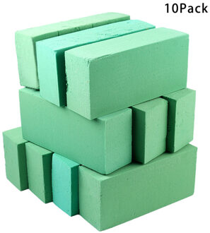 10Pcs Bloem Houder Kunstbloem Steekschuim Baksteen Blok Voor Wedding Bloemist Bloemschikken Diy Craft Voor Tuin