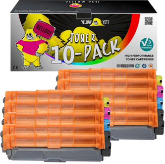 10pcs Brother TN241 TN245 Toner cartridge Compatible for Brother HL-3150CDW DCP-3150CDW 3152CDW MFC-9340CDW 9140CDN Printer