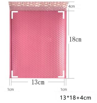 10Pcs Bubble Mailers Roze Poly Bubble Mailer Zelf Seal Padded Enveloppen Bags Voor Boek Tijdschrift Bekleed Mailer Zelf seal Roze