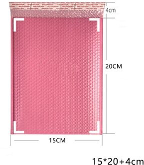 10Pcs Bubble Mailers Roze Poly Bubble Mailer Zelf Seal Padded Enveloppen Bags Voor Boek Tijdschrift Bekleed Mailer Zelf seal Roze
