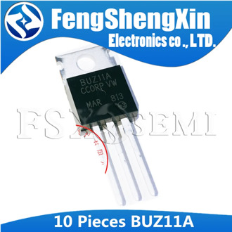 10pcs BUZ11 TO-220 BUZ11A TO220 Power Transistor