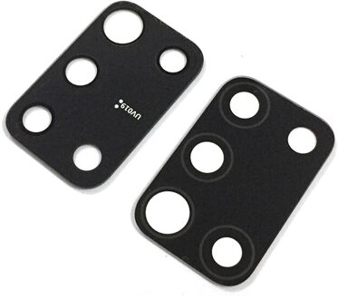 10Pcs Camera Lens Voor Samsung Galaxy A21S A217F Terug Achteruitrijcamera Glas Cover Met Sticker Reparatie Onderdelen