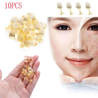 10pcs Capsule Essence Repair Liquid Whitening Anti-aging Acid Hyaluronic Water Face Serum Anti Wrinkle Skin Care Moisturize