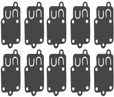 10Pcs Carburateur Carb Membraan Pakking Voor Briggs & Stratton 270026 272538 272538S, Perfecte Vervanging