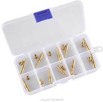 10Pcs Carburateur Jets Kit & 10 Stuks Slow Pilot Jets Voor Pwk Keihinm Oko Cvk Pwm J27 21