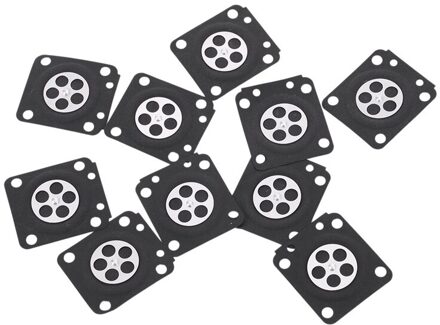 10Pcs Carburateur Onderdelen Kettingzaag Carburateur Membraan Pakking Set Voor Zama Kettingzaag Carburateur Ms210 Ms230 Ms2500 Accessoires Keten