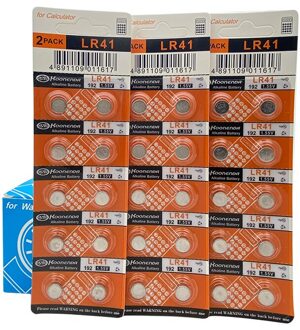 10Pcs/Card Goedkope AG3 1.55V LR41 392 Button Batterijen 192 SR41 Cell Coin Alkaline Batterij L736 384 SR41SW CX41 Voor Horloge Speelgoed