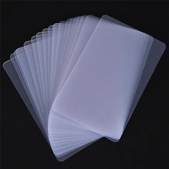 10pcs Clear Plastic Card Pry Opening Scraper for iPad Tablet for Mobile Phone Glued Screen Repair Tool