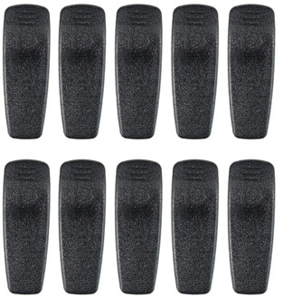 10pcs Clip Belt Sturdy Clip For MOTOROLA GP3688/CP040/CP140 Two Way Radio Walkie Talkie Ham Radio Transceiver J6478A