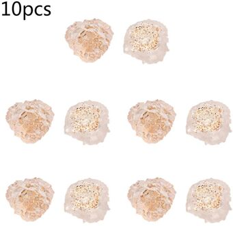 10Pcs Contrast Gekleurde Kristal Hars Knoppen Onregelmatige Oppervlak Pailletten Ornamenten Voor Diy Craft Hoofdband Sieraden Hanger GD