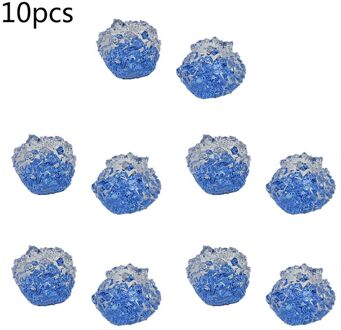 10Pcs Contrast Gekleurde Kristal Hars Knoppen Onregelmatige Oppervlak Pailletten Ornamenten Voor Diy Craft Hoofdband Sieraden Hanger RB