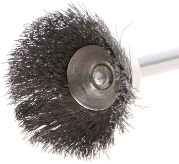 10Pcs Cup Vorm Staaldraad Wiel Borstels Voor Dremel Elektrische Tool Roest Schoonmaken Rotary Tool Voor De Graveur Schurende materialen