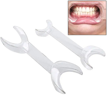 10pcs Dental Double-headed T-Shape Intraoral Cheek Lip Retractor Openers