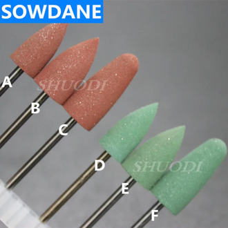 10pcs Dental Material Silicon Rubber Polishing Grinding Bur Jewelry Buffing medium coarse sand Dental Lab Laboratory Bur