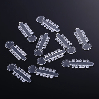 10Pcs Dental Orthodontic Rotary Pads Rotation Wedge Dental Ligature Rotary Pad Orthodontics Elastic Rubber Bands Dentist Tools