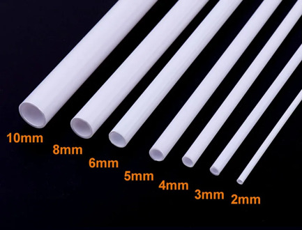 10pcs Dia 2-10mm ABS plastic round Pipe tube pipe model making scenery architectural constructions 25cm 50cm length