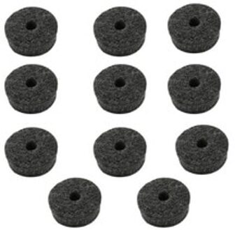 10pcs Drum Kit Cimbaal Viltjes Drum Plakjes Vilt Bescherming Percussie Deel Accessoires Vervangende Onderdelen