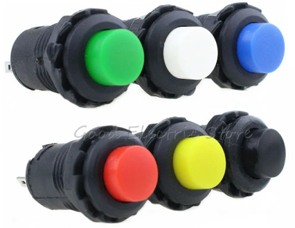 10pcs DS228 On / off latching or Momentary push button switch locking car dashboard dash boat 12V DS428
