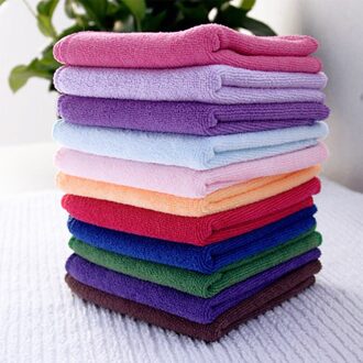 10Pcs Duurzaam Keuken Thuis Bar Hotel Super Absorberende Schotel Wassen Rechthoek Microfiber Wiping Cleaning Handdoek