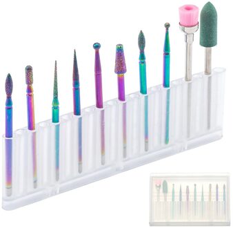 10Pcs Elektrische Nail Sander Pedicure Manicure Kit Manicure Gereedschap Praktische Nail Slijpen Hoofd Voor Dode Huid Remover Hoofd B