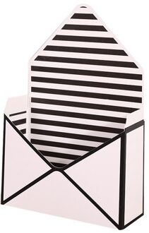 10Pcs Envelop Bloem Dozen Boeket Geschenkdoos Hand Houdt Vouwen Bloemen Boeket Papier Doos Romantische Bloem Papier Houder Decor 01