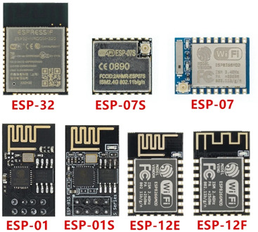 10pcs ESP8266 ESP-01 ESP-01S ESP-07 ESP-12E ESP-12F ESP-32 serial WIFI wireless module wireless transceiver 2.4G