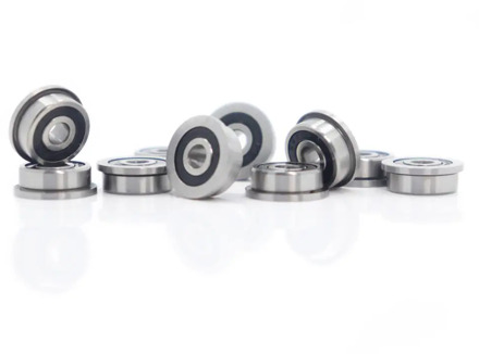 10Pcs F623 RS Bearing For VORON 0 3*10*4 mm ABEC-7 Voron 3D Flanged Bearing F623-RS Ball Bearings F623RS 3D Print Bearings