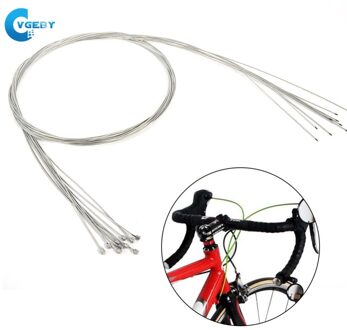 10Pcs Fiets Remleiding 2M Racefiets Fiets Brake Inner Wire Kabel Lijn Gegalvaniseerd Staaldraad Bike Fietsen accessoires