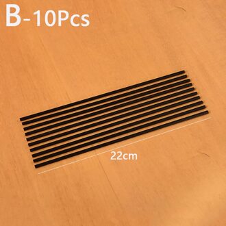 10Pcs Fire-Gratis Rotan Geurverspreider Rotan Geurverspreider Stokje 18/22/23.5/25/26.5Cm Fiber Geurverspreider Stokje 22cm