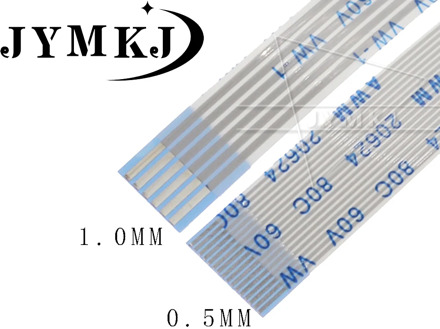 10PCS Flat flexible cable FFC FPC LCD cable AWM 20624 80C 60V VW-1 FFC-0.5MM 1.0MM 4/5/6/8/10/12/14/16/18/20/24/26/30 Pin