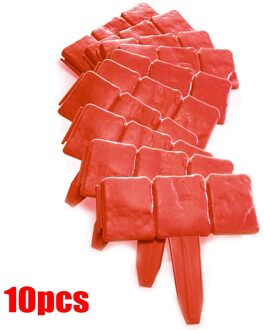 10Pcs Folding Landschap Oranje Bloem Hek-Path Garden Plant Grens Rand Gazon Imitatie Steen Hek Aarding Hek