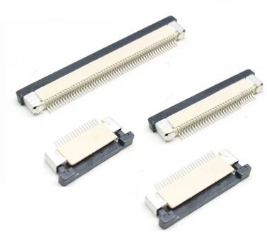 10Pcs FPC FFC Connector Receptacle 0.5 MM 4 Pin 6 8 10 12 14 15 16 20 24 26 30 32 34 36 40 50 54 60 Circuits Bottom Contact SMT