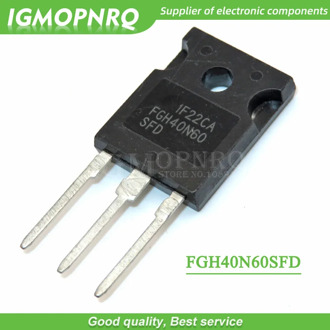 10PCS free shipping FGH40N60SFD FGH40N60 40N60 IGBT TO247 600V 40A 100% new original quality assurance