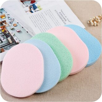 10Pcs Gezichtsreiniging Spons Bladerdeeg Gezicht Cleaning Wash Pad Puff Beschikbaar Soft Make Natuurlijke Zeewier Reiniging Flutter Make-Up