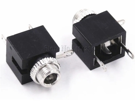 10Pcs Good Quality 3.5mm Female Audio Connector 3 Pin DIP Headphone Jack Socket Mono Channel PJ-301M PJ301M