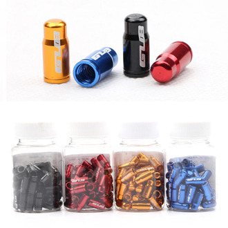 10pcs GUB Presta/Schrader Bike Valve Cap Aluminum Alloy French/American Bicycle Tire Valve Cap Dustproof Wheel Cover Protector