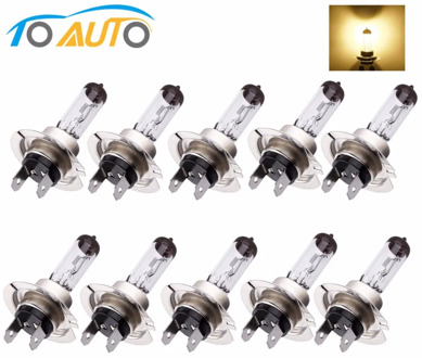10pcs H7 24V 70W 4300K Yellow Fog Halogen Bulb light Car Light Lamp car styling car light source