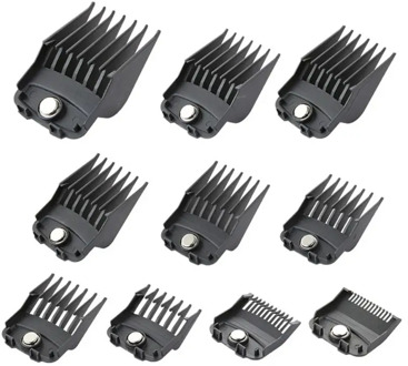 10PCS Hair Clipper Combs Guide Kit Magnetic Plastic Hairs Trimmer Limit Comb Attachments Cutting Tool High Quality and Brand New