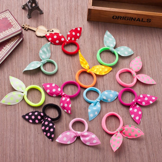 10pcs Hair Ring Rope Baby Newborn Infant Girls High Elastic Hair Bands Ponytail Holder Kids Headwear Hair Accessories