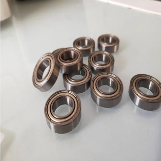 10Pcs High quality ABEC-5 MR115ZZ MR115Z MR115 ZZ L-1150ZZ 5*11*4mm 5x11x4mm Metal seal Miniature deep groove ball bearing
