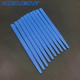 10PCS High Quality Plastic Dental Blue Alginate Mixing Plaster Spatula For Impression Material Dentist Tools