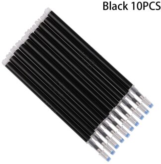 10Pcs Hoge Temperatuur Verdwijning Pen Stof Markers Potlood Heat Wrap Vervagen Out Marker Pennen Diy Handleiding Naaien Accessoires zwart-10stk