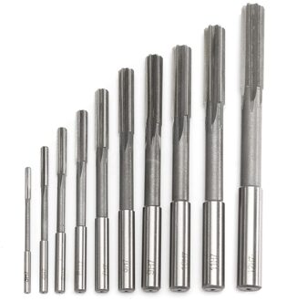 10pcs HSS H7 Rechte Shank Frezen Ruimers Set Precisie Opspannen Machine Cutter Tool 3/4/5/ 6/7/8/9/10/11/12mm