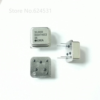 10pcs In-line active crystal oscillator clock square half size DIP-4 OSC 32MHZ 32M 32.000MHZ