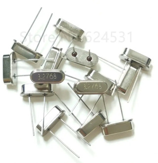 10pcs In-line quartz crystal HC-49S 3.2768M 2P crystal 3.2768MHZ resonator