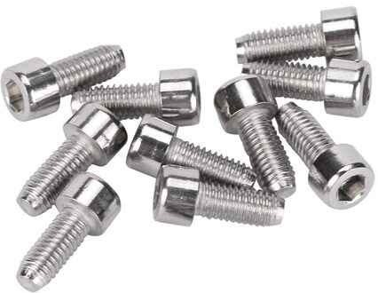 10Pcs Inbusbouten Zeshoekige Rack Rvs Schroeven Fles Houder Voor Fiets Accessoires Kolf Houder