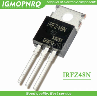 10pcs IRFZ48N IRFZ48 IRFZ48NPBF MOSFET MOSFT 55V 64A 14mOhm 54nC TO-220 new original